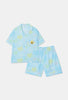(SpongeBob) Let's go, sneak into Bikini City Pyjamas - LIGHT BLUE