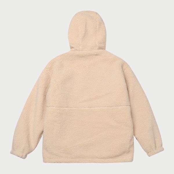 Reversible Hood Warm Up 羊羔毛雙面外套 - Light Beige