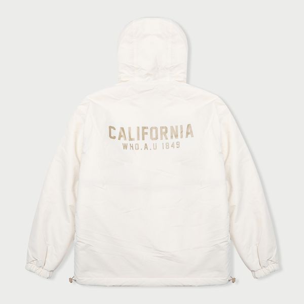 Reversible Hood Warm Up 羊羔毛雙面外套 - Light Beige