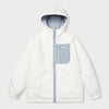 Reversible Hood Warm Up 羊羔毛雙面外套 - Light Blue