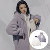 Reversible Hood Warm Up 羊羔毛雙面外套 - Light Purple