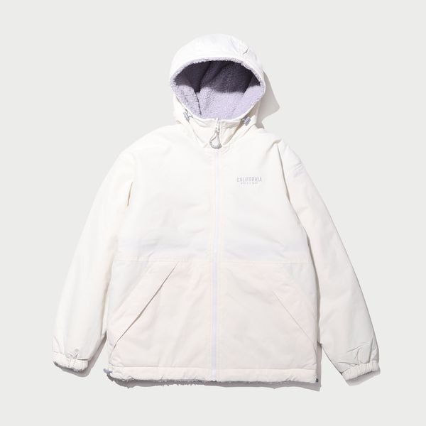 Reversible Hood Warm Up 羊羔毛雙面外套 - Light Purple
