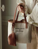 Dear Tote Bag - Beige Twill (M)