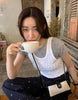 Town Mini Cross Bag - Herringbone Ivory