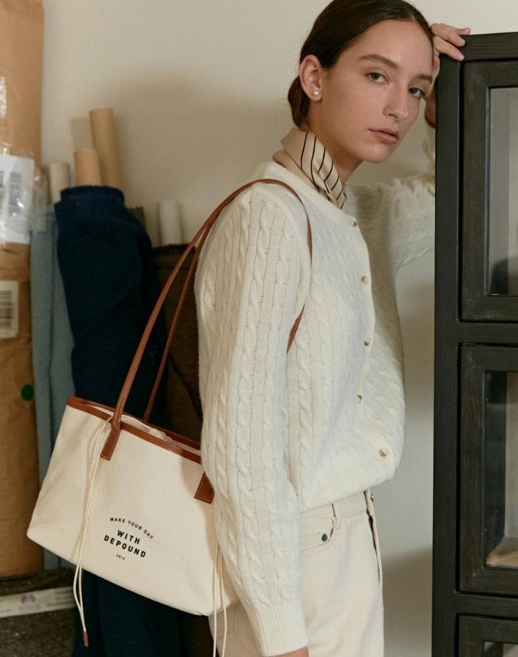 Day Shopper Bag - Camel (S)