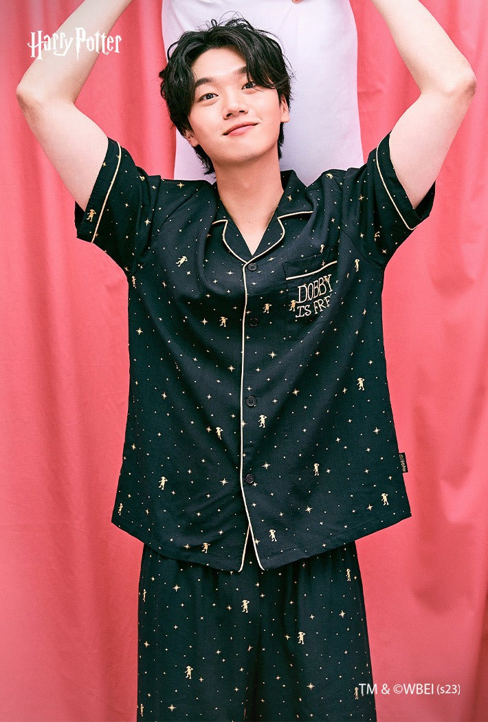 (Harry Potter) Hogwarts Magic Pass Pyjamas - Black