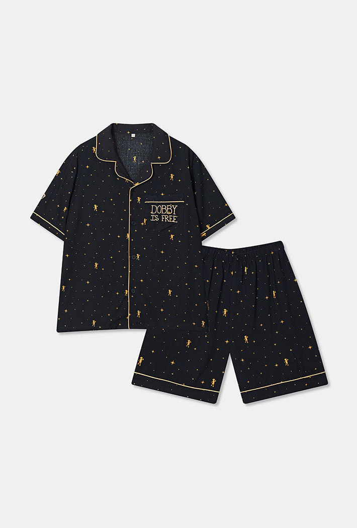 (Harry Potter) Hogwarts Magic Pass Pyjamas - Black