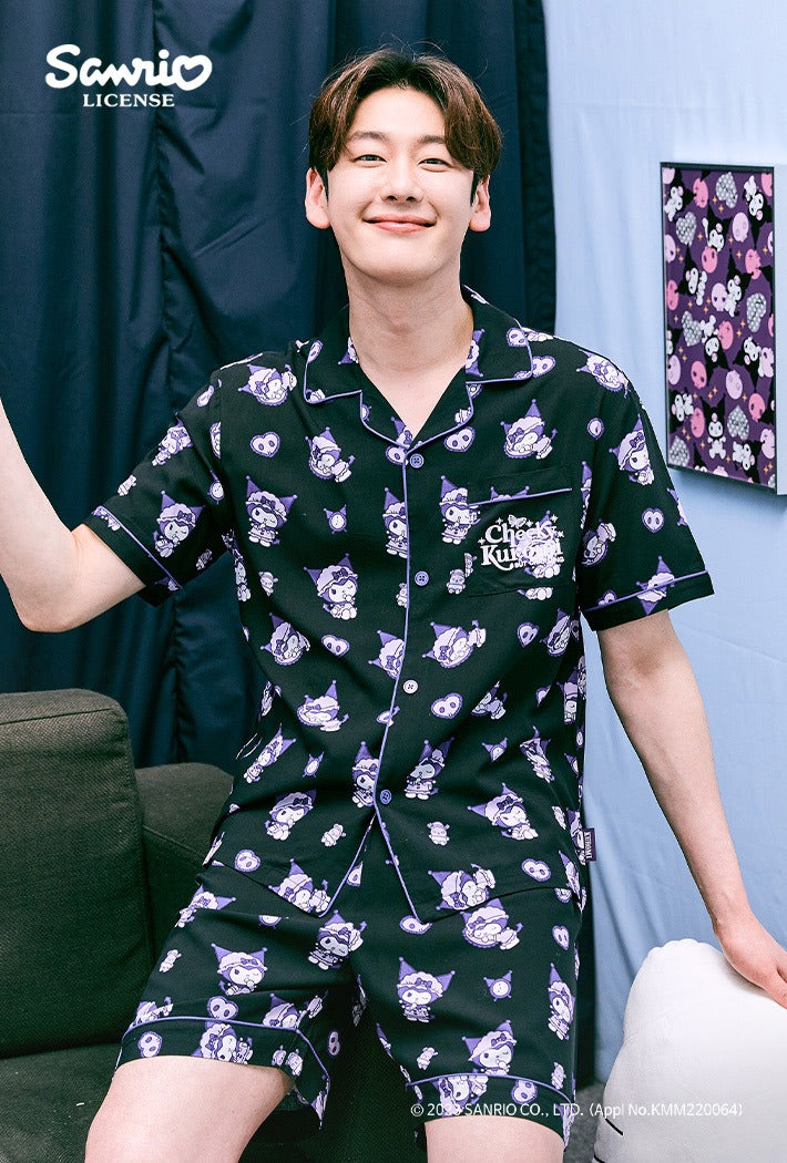 (Sanrio Friends) Sanrio Friends Pajamas - Black
