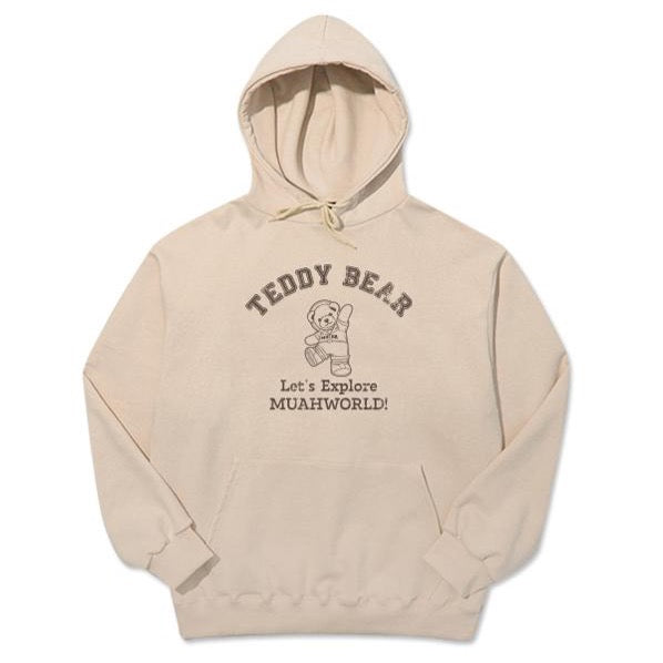 MUAH Teddy Arch Line Hoodie