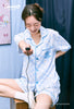 將圖片載入圖庫檢視器 (Sanrio Friends) Sanrio Friends Pajamas - Light Blue